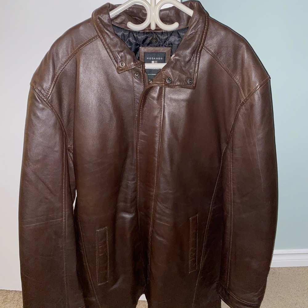 Brown Men’s Leather Jacket
